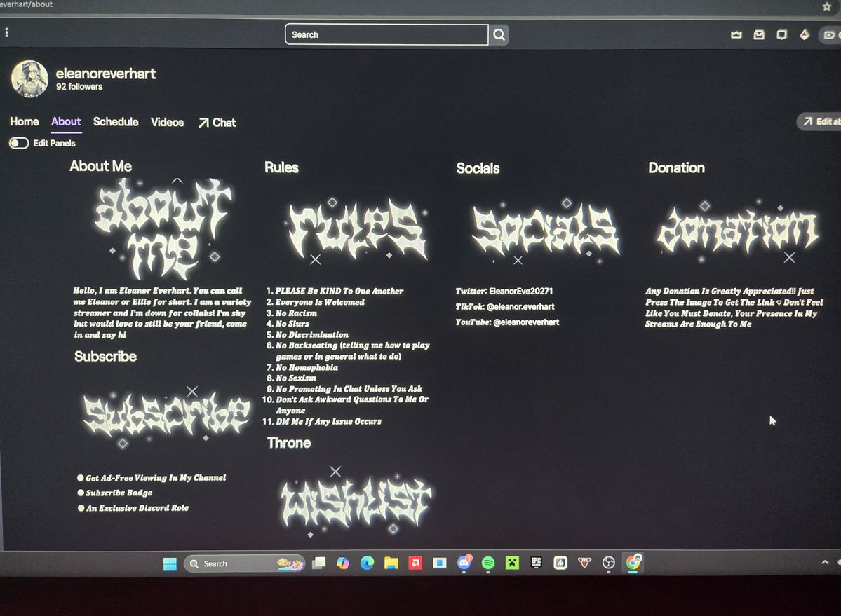 Eleanor | 🖤🐰Gothic Bunny🐰🖤 tweet media