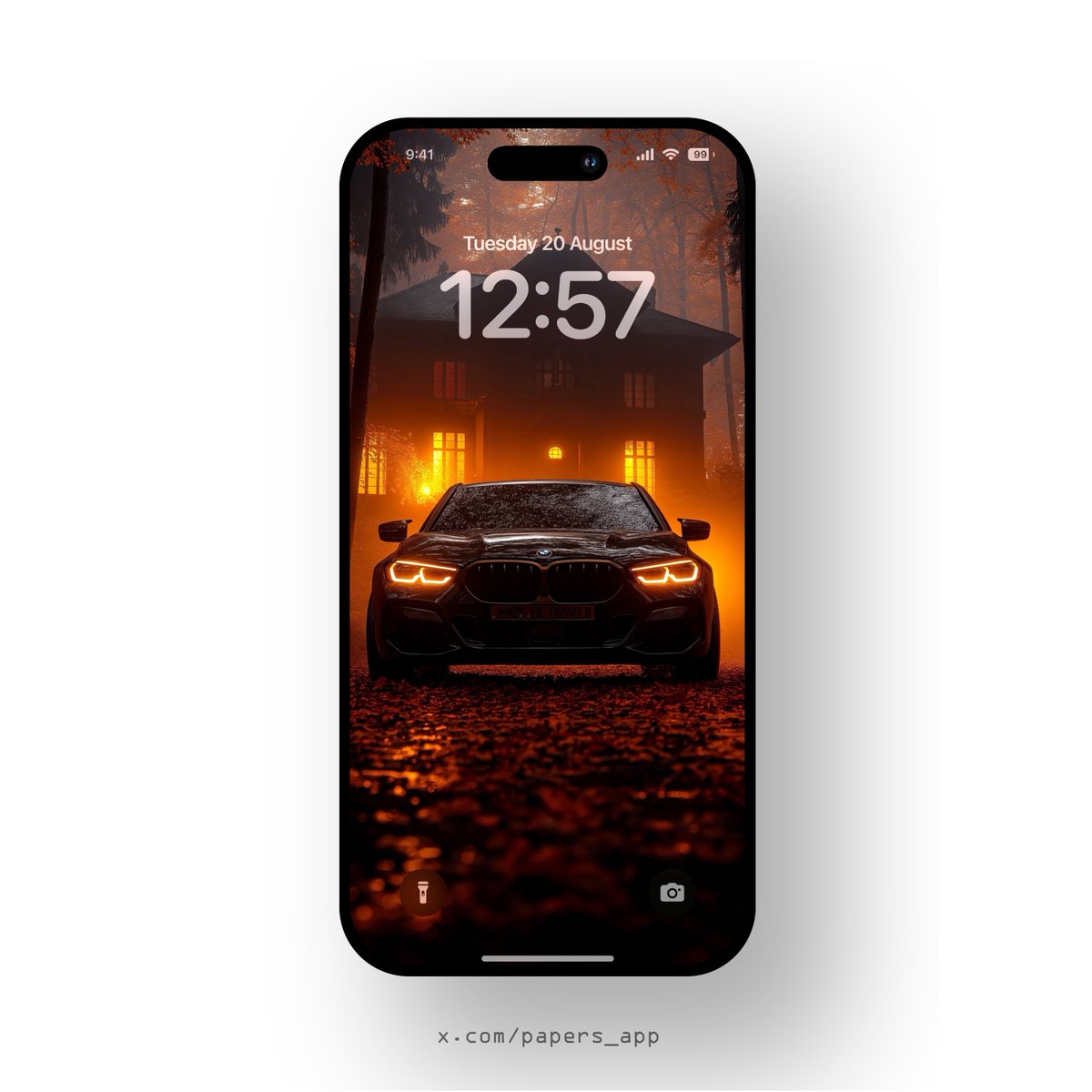 Papers_app's tweet image. Late night drives, elevated  🖤#Homescreen #Setup