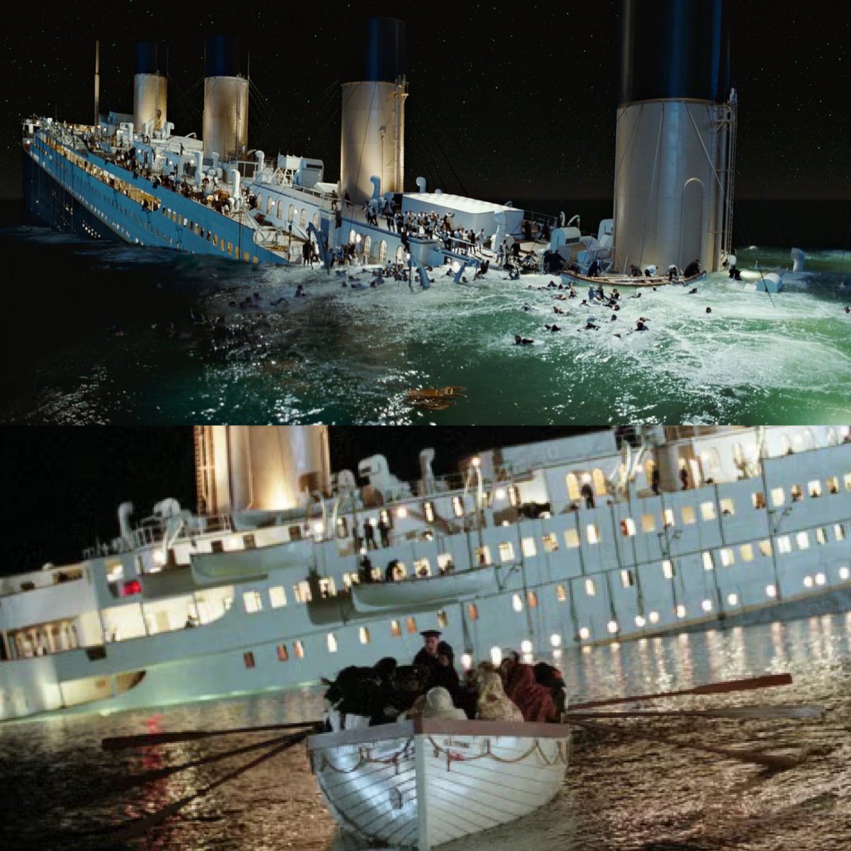 CerebrosG's tweet photo. 15 de abril de 1912, 2:20 am, hace 114 años, el Titanic se partía en dos y se hundía con cientos de personas todavía a bordo.

En el barco iban alrededor de 2,200 personas a bordo, desafortunadamente más de 1,500 no sobrevivieron.

Lo que convierte a esta catástrofe en uno de los mayores naufragios de la historia.