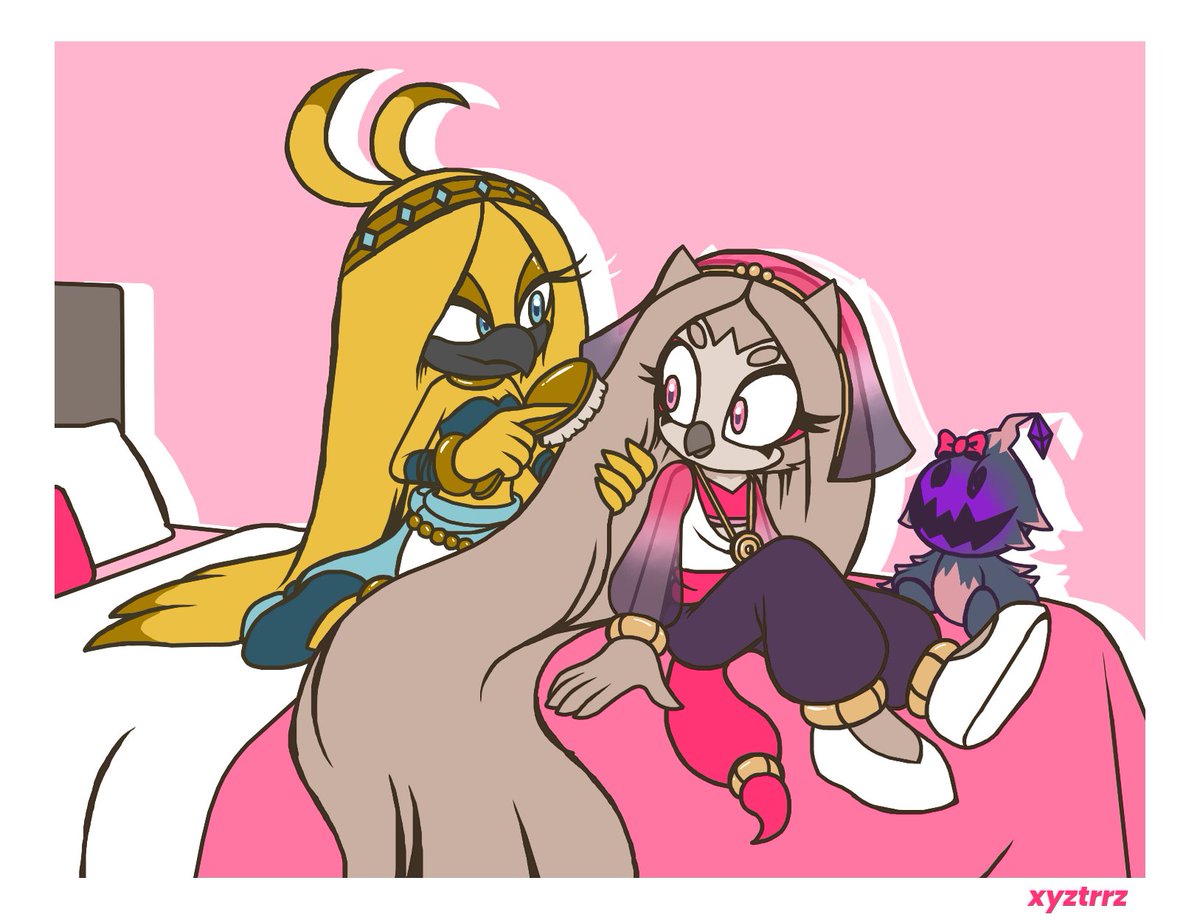 xyztrrz's tweet image. More Veil content :) 🦉🩷

Chakram and Makami belong to @KizunaDragon15 

#SonicTheHedgehog #sonicfanart