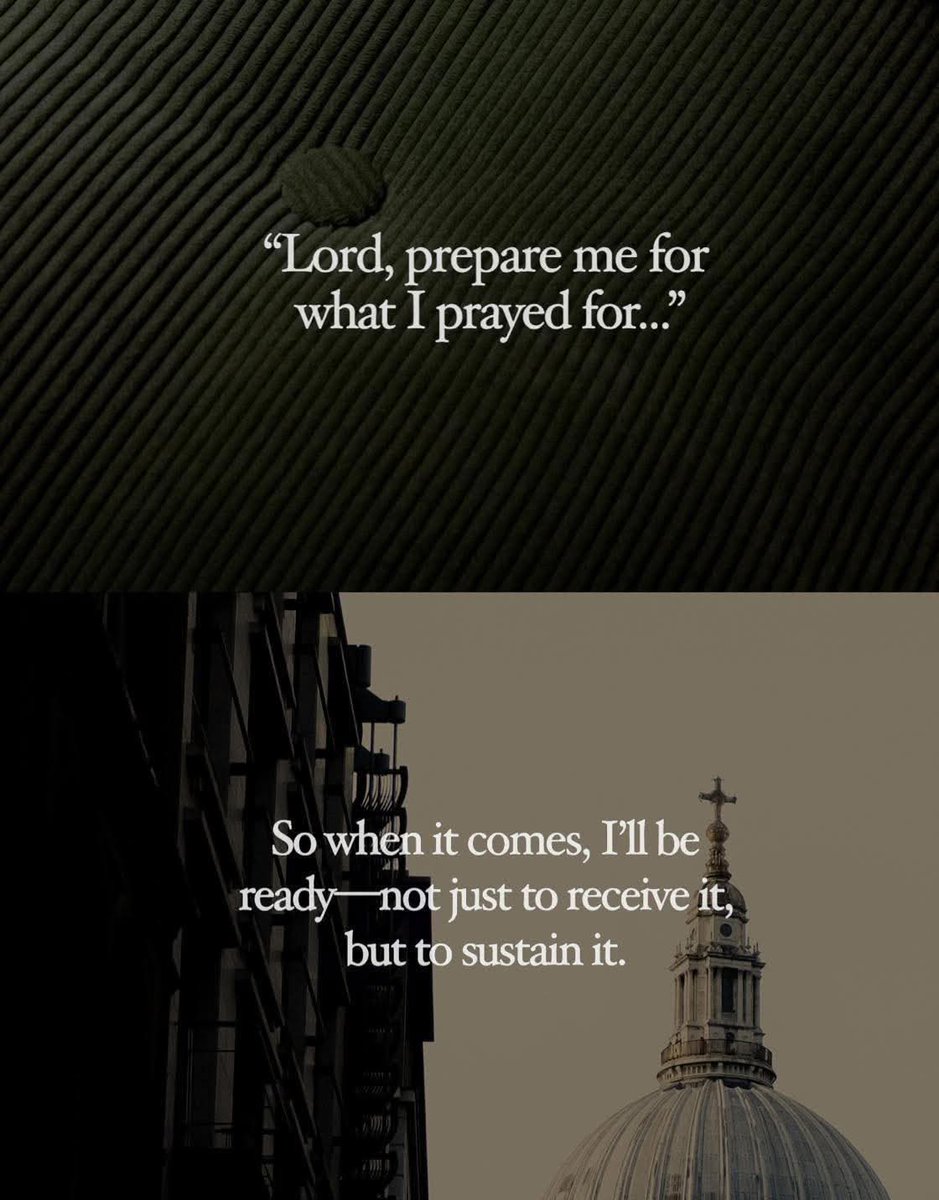 SheMonkee's tweet photo. Praying not just for answers, but for the strength to carry what I asked for.

Lord, prepare my heart for whatever Your answer may be.

Prepare my mind to understand, and my spirit to accept Your will, even when it's different from mine. https://t.co/1jYFK5ZGuH