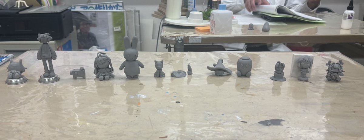 大阪芸短フィギュアコース@新学期 tweet media