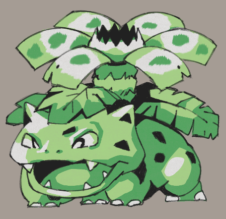 EelSocks's tweet image. Redrawing pokemon sprites :]