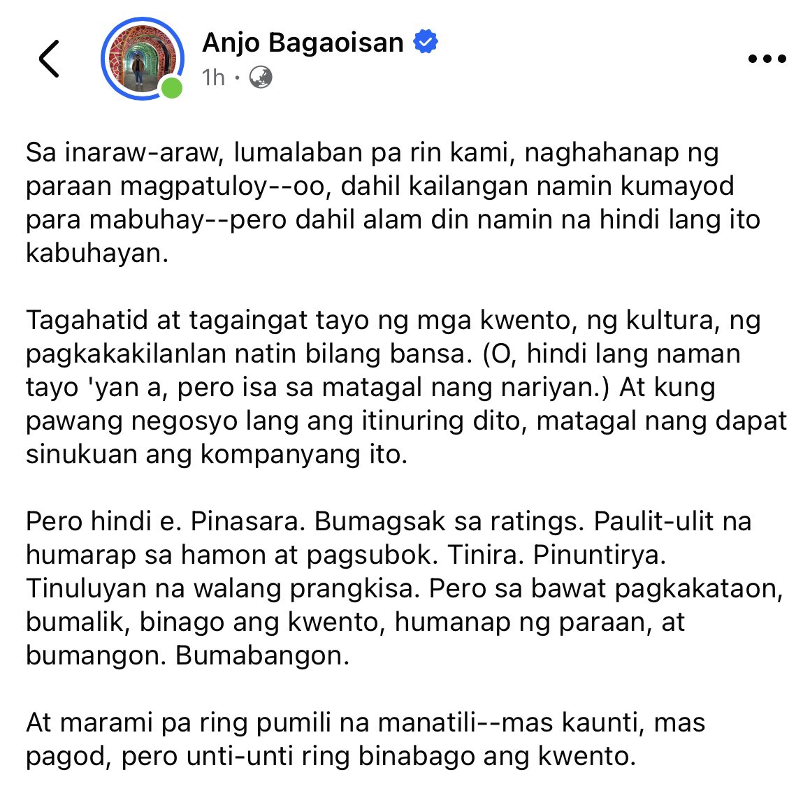 Anjo Bagaoisan tweet media