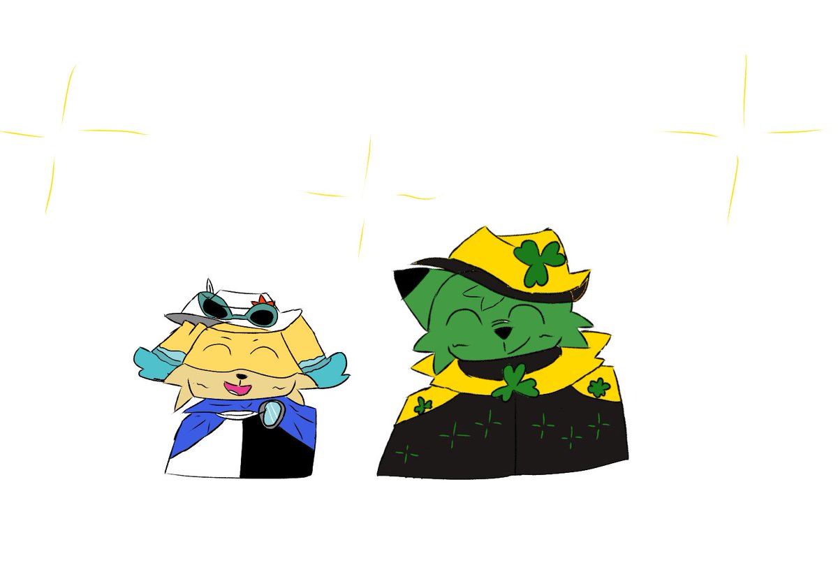 Eclipse635773's tweet image. I haven't posted in a long while, and I decided to draw my oc Peppy in @Ring_soon Steampunk au! 
The other oc belongs to @solusfinny i know they probably won't notice this but I had fun making this!