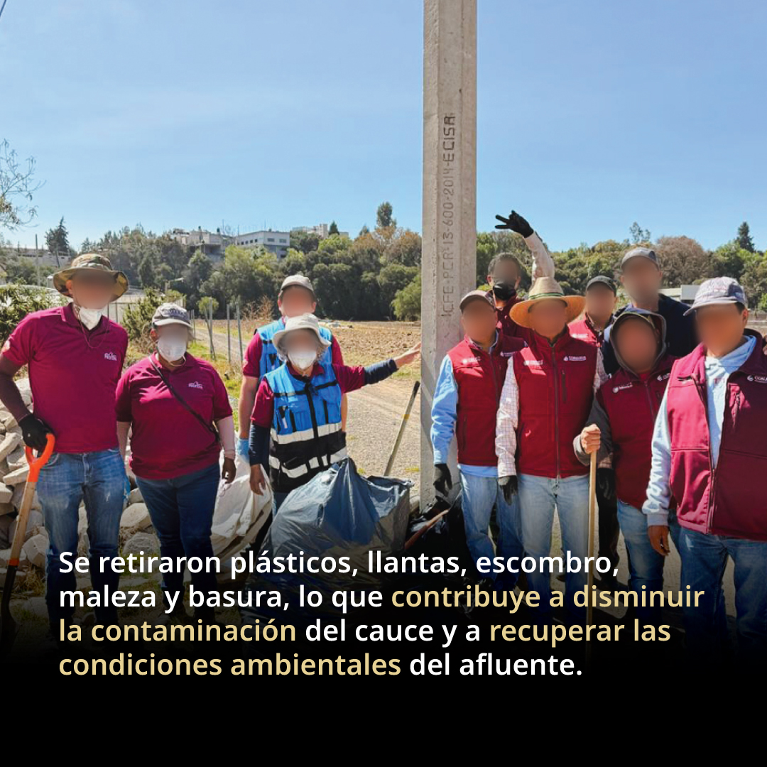 PROFEPA_Mx's tweet photo. La Profepa hace un llamado a la ciudadanía a evitar la disposición de residuos en ríos y barrancas, sumándose a la conservación de los recursos hídricos en beneficio de la población y del medio ambiente.
Conoce más ➡️ https://t.co/sT3sY3ywlZ https://t.co/QBqKBCmACv