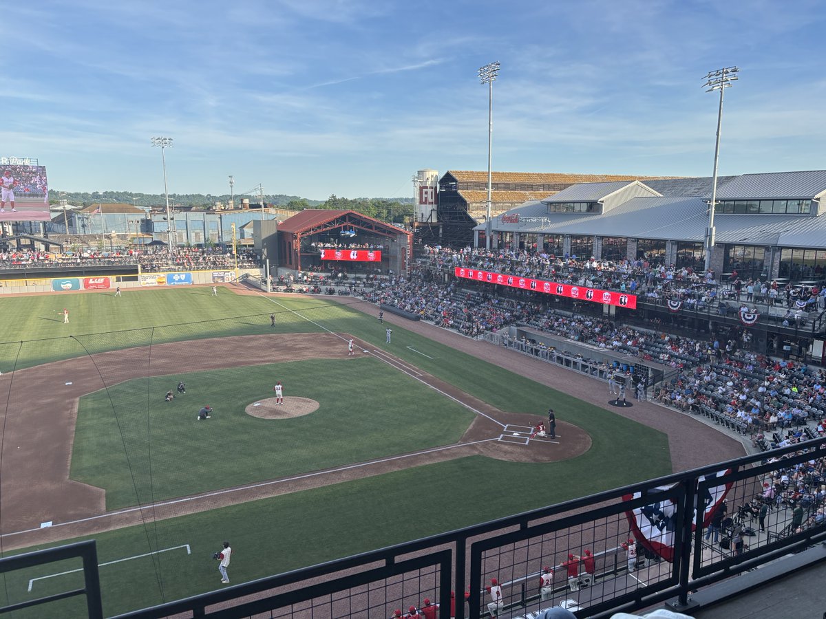 DAVIDCARROLL3's tweet image. Thanks to Chattanooga mayor Tim Kelly, former Hamilton Co mayor Jim Coppinger, and the council members and commissioners who made Erlanger Park a reality! ⁦@ChattLookouts⁩ #openingday