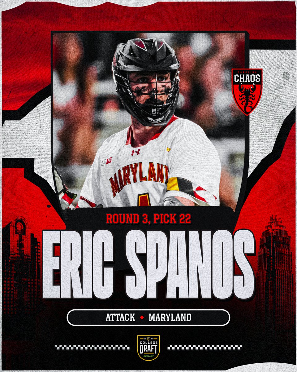 PLLChaos's tweet photo. ANOTHA ONE ☝️

with the 22nd pick, the carolina chaos select eric spanos ‼️ https://t.co/391WIbyoSd