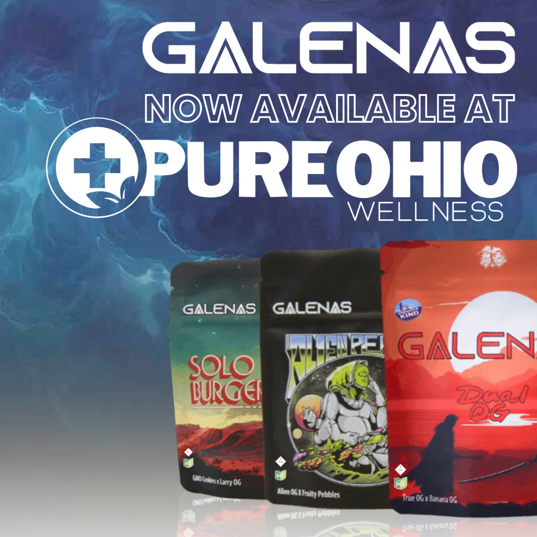 Pure_Ohio_W's tweet photo. A fresh batch of Galenas has hit shelves!🍃 🔮Just in time because Wednesday is BOGO 75% Off ALL FLOWER! AT ALL LOCATIONS! See you soon!💚 #pureohiowellness #pureohiowellnessdayton #pureohiowellnesslondon #pureohiowellnesstallmadge #pow https://t.co/wQ6LUEAWRE