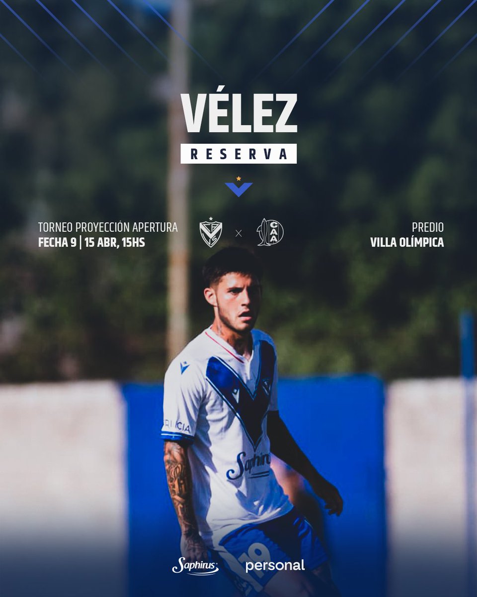 ⚽ ¡PARA SEGUIR EN LA CIMA!

La Reserva buscará continuar liderando en la Zona A del #TorneoProyección Apertura, cuando mañana reciba a Aldosivi desde las 15 h.

EN VIVO ▶️ lpfplay.com

👨🏻‍💻 velez.com.ar/reserva/notas/…

#JuegaVélez
