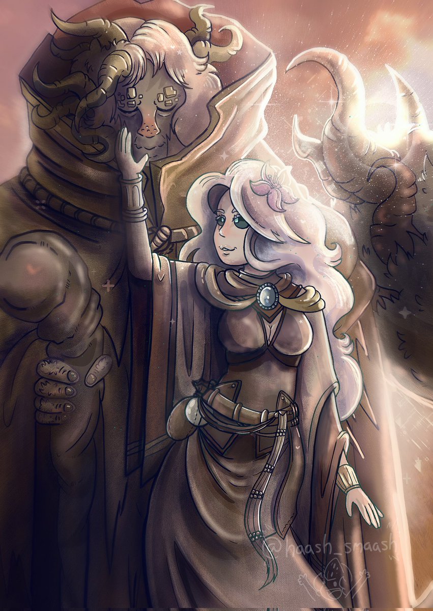 Hash_smash's tweet photo. An AT that I loved doing with a friend from Instagram 💛
#eldenring #morgott #yumeship https://t.co/VLbWpcYahM