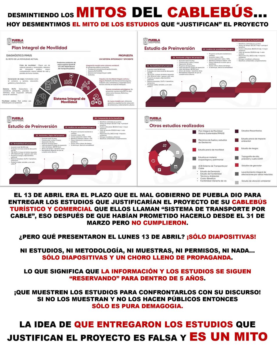 Salen a relucir las mentiras del Dictador Alejandro Armenta por eso los poblanos decimos #noalcablebús #DictadorArmentaViolaDDHH #SinParticipacionCiudadananohaycablebus @SinPermisonocablebus
