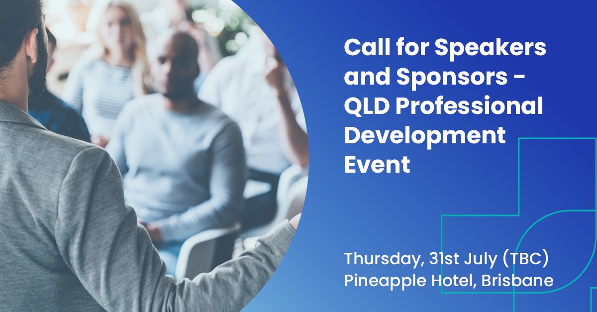 iheaus's tweet photo. The Queensland Professional Development Day is now calling for speakers and sponsors!

IHEA is inviting expressions of interest ahead of the Brisbane event on Thursday 31 July (TBC).

Full Details: https://t.co/OlJFCvjQQf https://t.co/f4PfITPisp