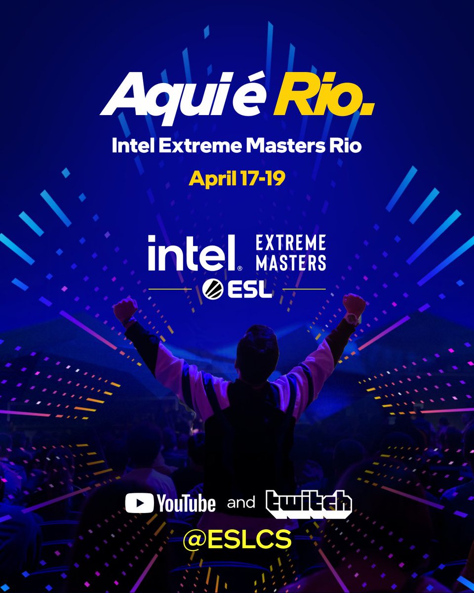 IntelGaming's tweet image. Don't miss a moment. Live coverage for #IEMRio starts April 17-19 at @ESLCS on Twitch and YouTube.

#CounterStrike
