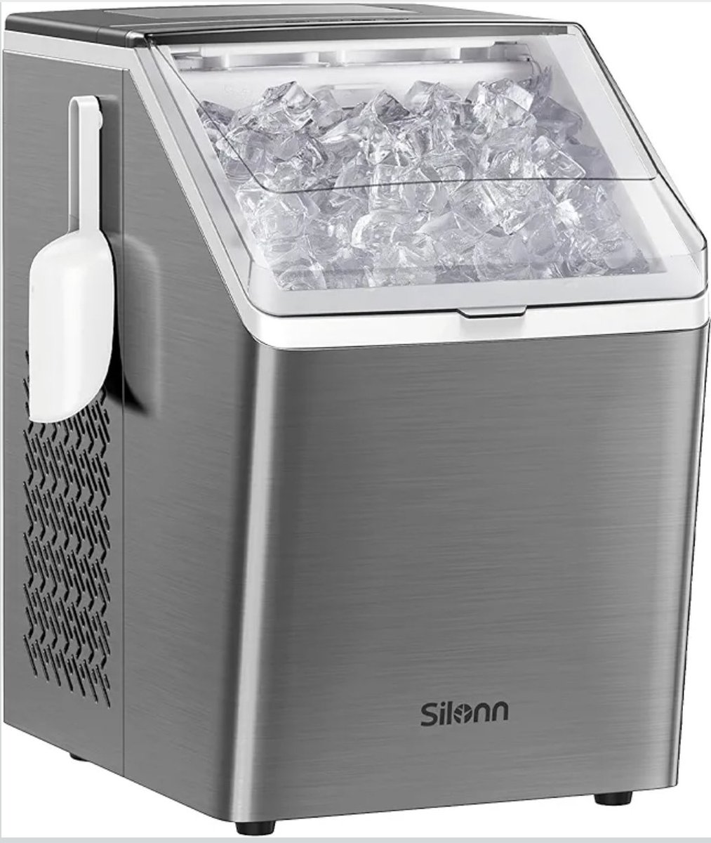 TheTrendy_Times's tweet image. PRICE DROP 🚨 Now Only $159.XX (Reg $189.XX)
Silonn Ice Maker Countertop 🧊✨
❄️ 44lbs of Ice Per Day with 2 Ways to Add Water
🧼 Auto Self-Cleaning &amp;amp; Sleek Stainless Steel for Home, Office, or Bar
🔗👉 amzn.to/4my0JYa
#IceMaker #HomeBar #KitchenEssentials #HomeReset