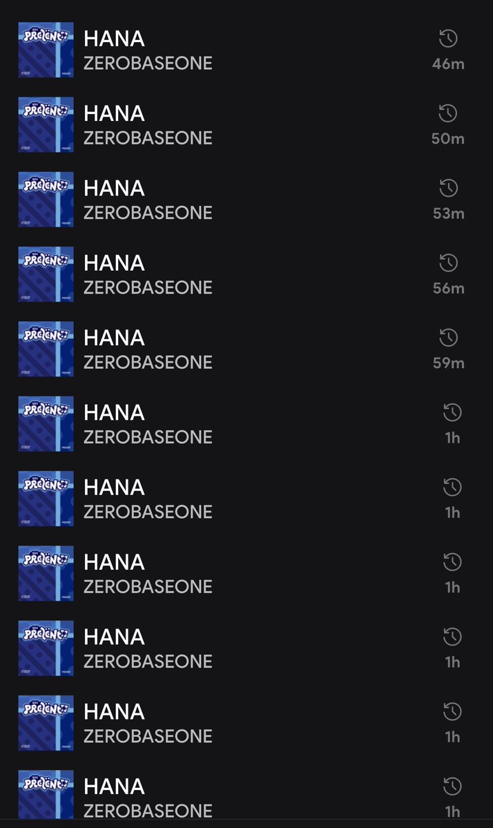 i do not play when it comes to hana