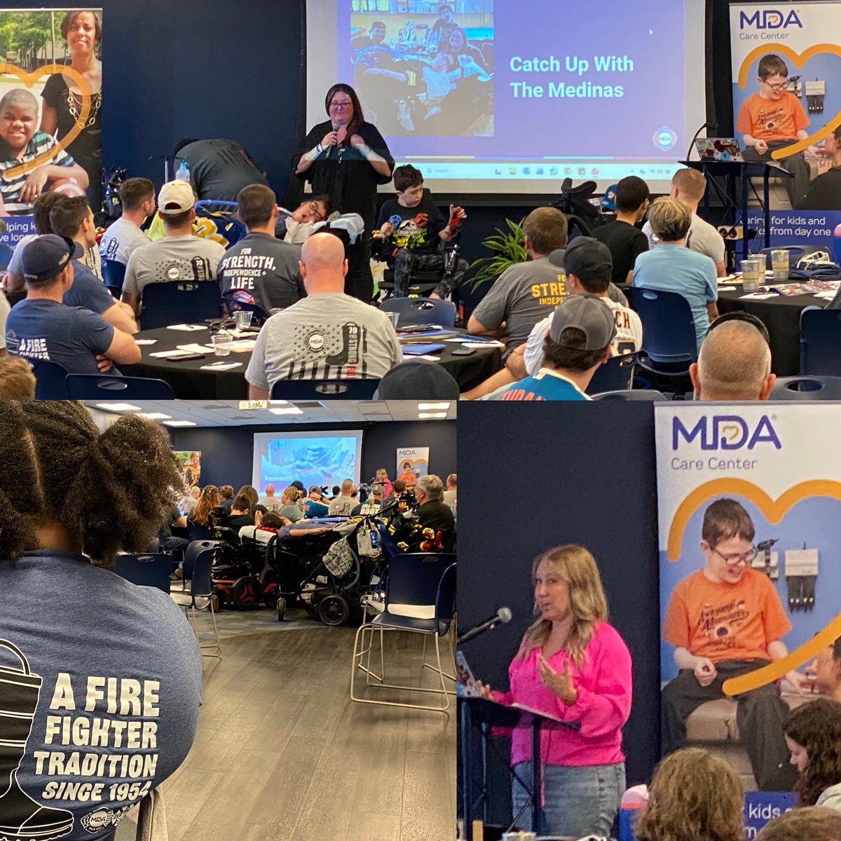 PFFW's tweet photo. We thank our members and Muscular Dystrophy families for attending our @MDAorg Boot Camp and sharing their stories. Hope our members are energetic about their Fill the Boot campaign this year!
Thankful for being hosted by the @Brewers and greatly appreciate their hospitality! https://t.co/nPw3wHjJXj