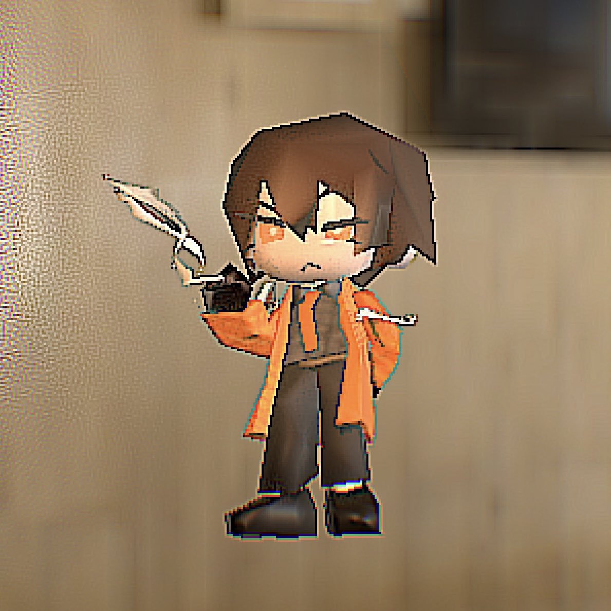 3ヶ月くらい前に作ったポリの史郎
直したい