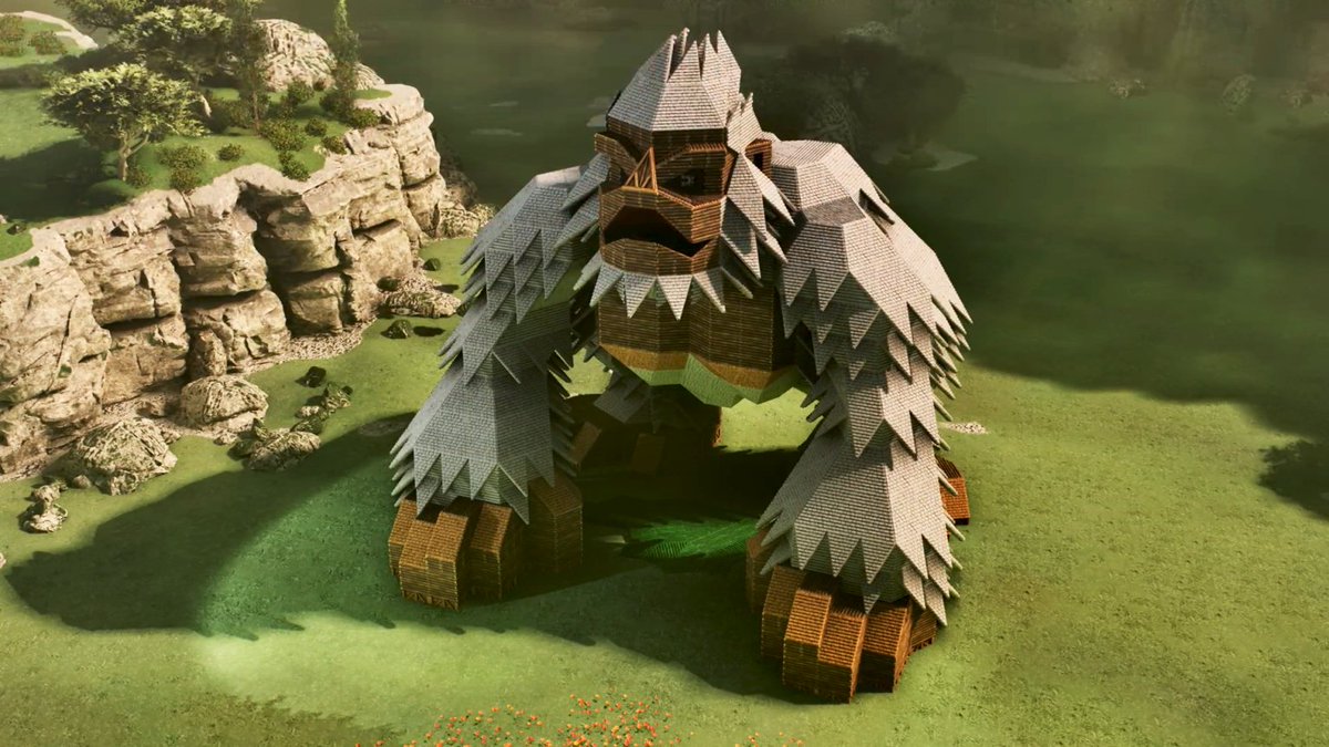 survivetheark's tweet image. Take a look at this amazing Megapithecus build by tsukumono01 on Discord! 
The creativity and detail put into it are truly amazing!