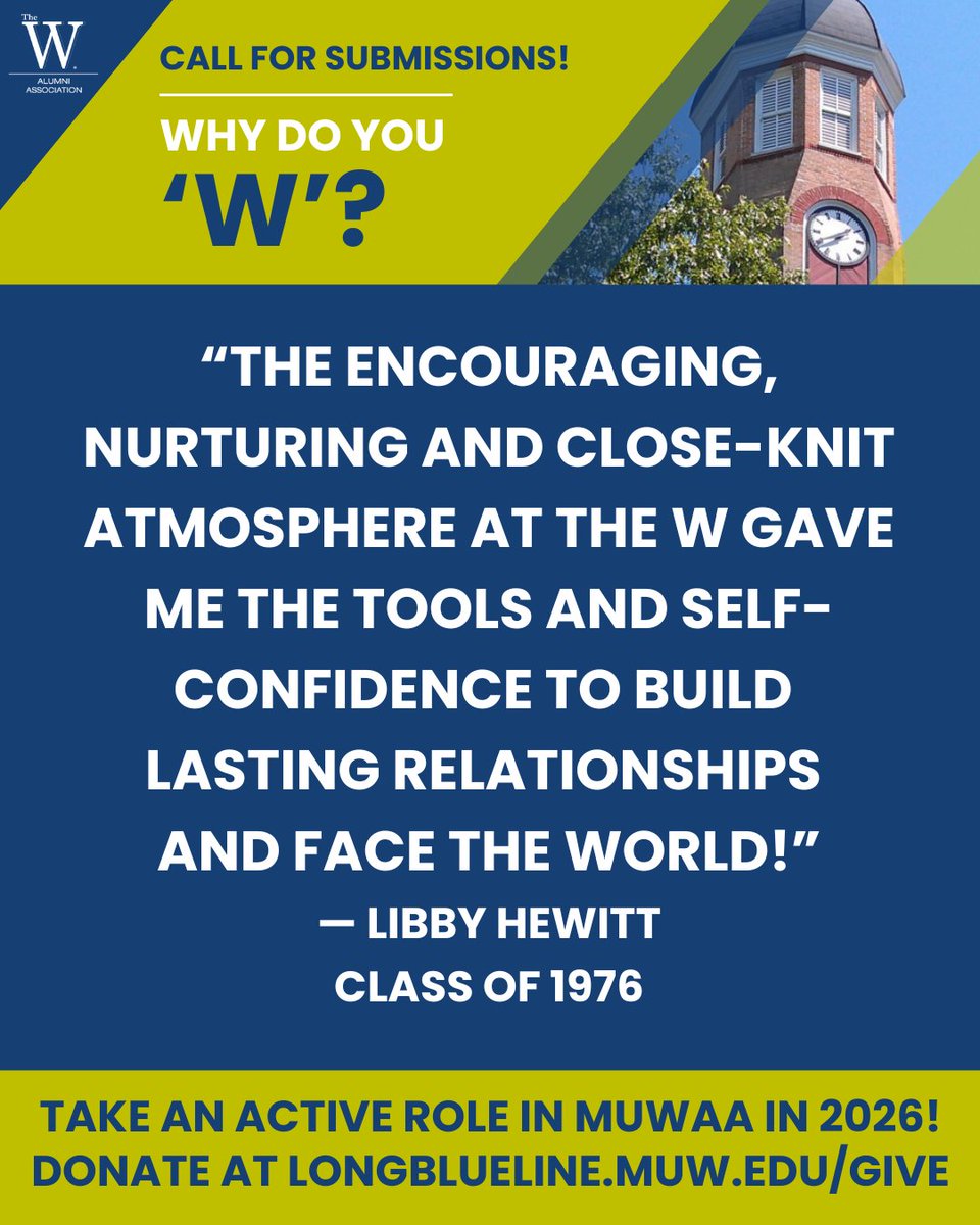 MUW Alumni Assoc. tweet media