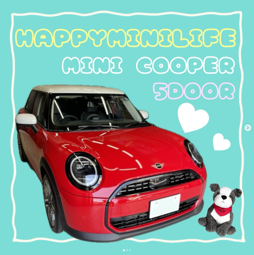 GlanzMini's tweet image. 【#MINI水戸】
「ずっと、憧れだったんです」
その一言に胸が熱くなりました…🥺✨ 
ついに夢を叶えたO様の、キラキラした笑顔が本当に眩しい！ 
今日から始まる相棒との毎日が、最高の思い出で溢れますように🚗🩷 
本当におめでとうございます！

 #MINI #ミニクーパー #納車 #MINI水戸
