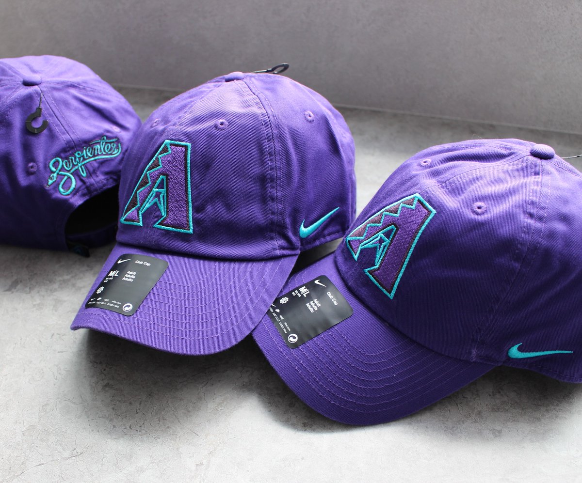 MOXOF_STORE's tweet photo. NIKE MLB アリゾナ・ダイヤモンドバックス キャップ入荷🐻💜 https://t.co/KQGU5obaYc