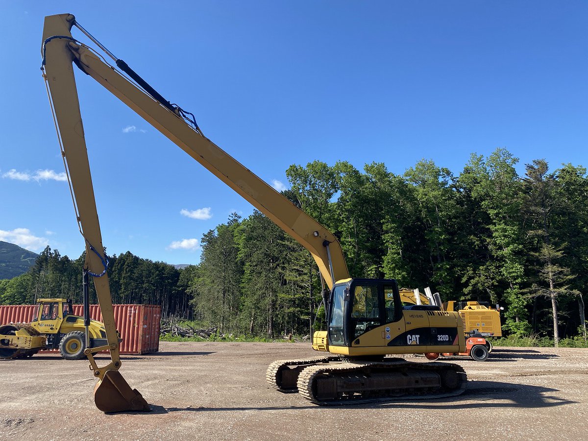 r_engineering2's tweet photo. 【販売中の重機紹介】
CAT 320DL
2008年式/6,621hr
長いフロントを支える安定の足回り
写真・詳細はこちらから👇
https://t.co/QKZADT8rX1
ご質問はDMでお気軽に💬
#重機 #中古 #建設機械 #UsedExcavator #ユンボ #油圧ショベル #320DL #caterpillar #キャタピラー #スーパーロング #河川工事 https://t.co/hf7tvEm5jl
