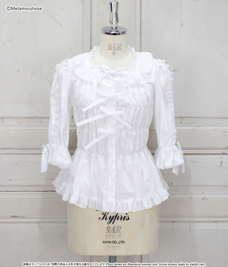 MetamorphoseEng's tweet image. 💖Out This Friday💖
Elbow Sleeve Square Neck Frill Blouse
Regular metamorphose.gr.jp/en/product/8653
Plus metamorphose.gr.jp/en/product/8652

colors: Off White, Antique White, Black
#blouse #elbowsleeveblouse #NewRelease
#metamorphose #mtdf #Lolitafashion