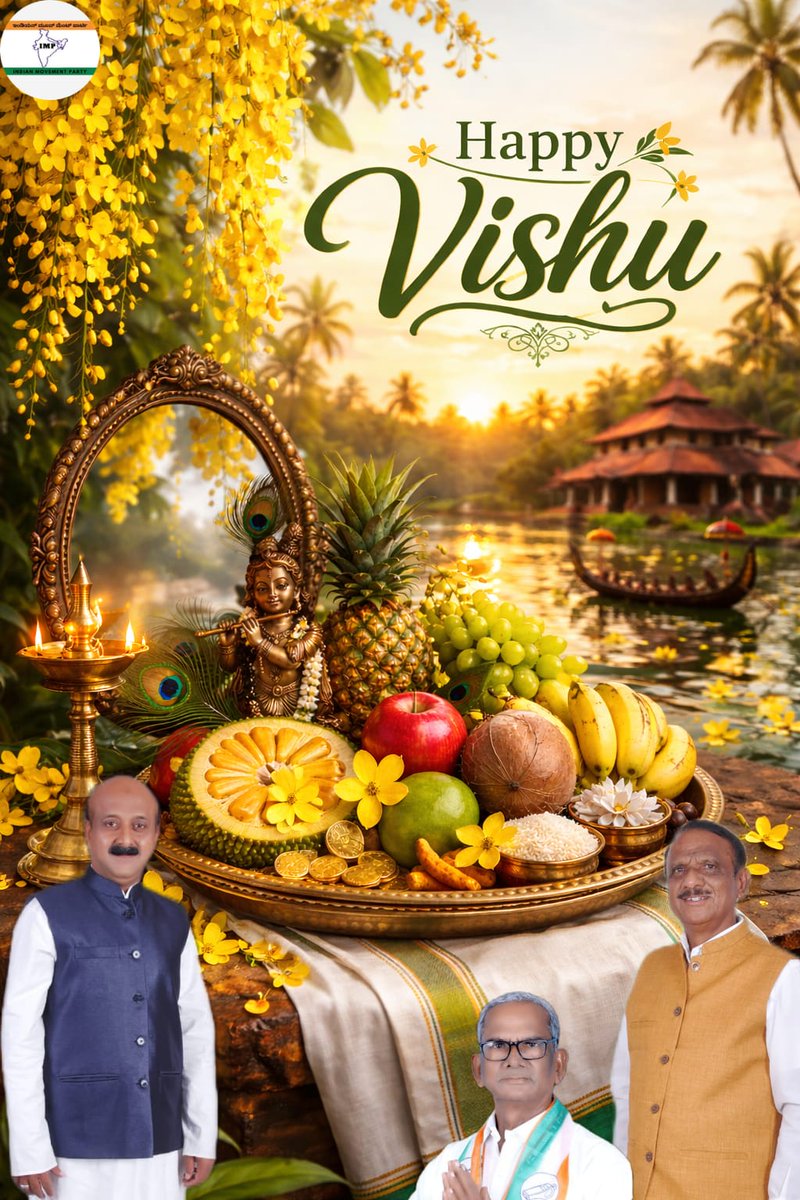 IMParty2023's tweet photo. Step into the new year with hope in your heart and success in your path. Happy Vishu!
@DrAbdulSubhan

#Vishu2026 #HappyVishu #DreamBig #StayPositive #SuccessJourney #NewYearGoals https://t.co/aDkaAnmlYk