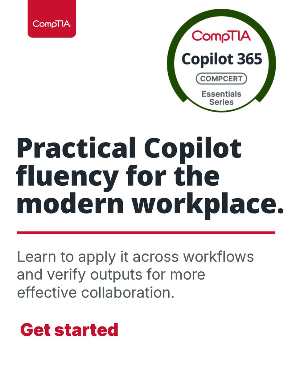 CompTIA tweet media