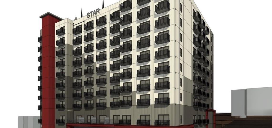 buildsteelorg's tweet image. To expedite the construction of a new apartment building in Tacoma, this 11-story apartment completed will be built with cold-formed steel framed modular units. ow.ly/xmV050YHMvx 
#BuildSteel #SteelFraming #ConstructionProjects #OffsiteConstruction #Prefab #CFSteel