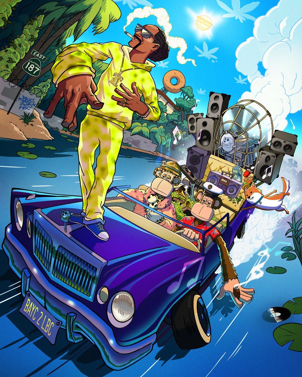 essentialceo's tweet photo. I got invited to the Snoop Dogg &amp; Dr. Bombay 4/20 event!! 🔥🥂

Who else is pulling up? Looking forward to seeing all the homies there - this is about to be such a legendary event!! Definitely one for the books.

BAYC 2 LBC 🦍✈️ https://t.co/msL05KO0QS