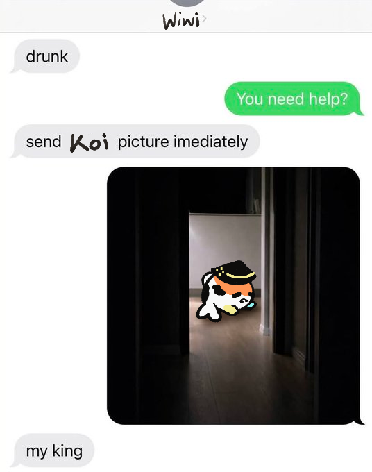 saw a pic with meme potential and then immediately imagined it as someone pet-sitting for shinri while he's away 

#Jokesuiji