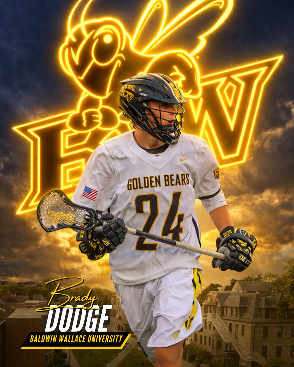 UAMensLacrosse's tweet photo. So happy to announce ‘27 @bradydodge34 commitment to play lacrosse @bw_mlax !!

Congratulations, Brady!!!! 👏 https://t.co/HpMiNB5I7F