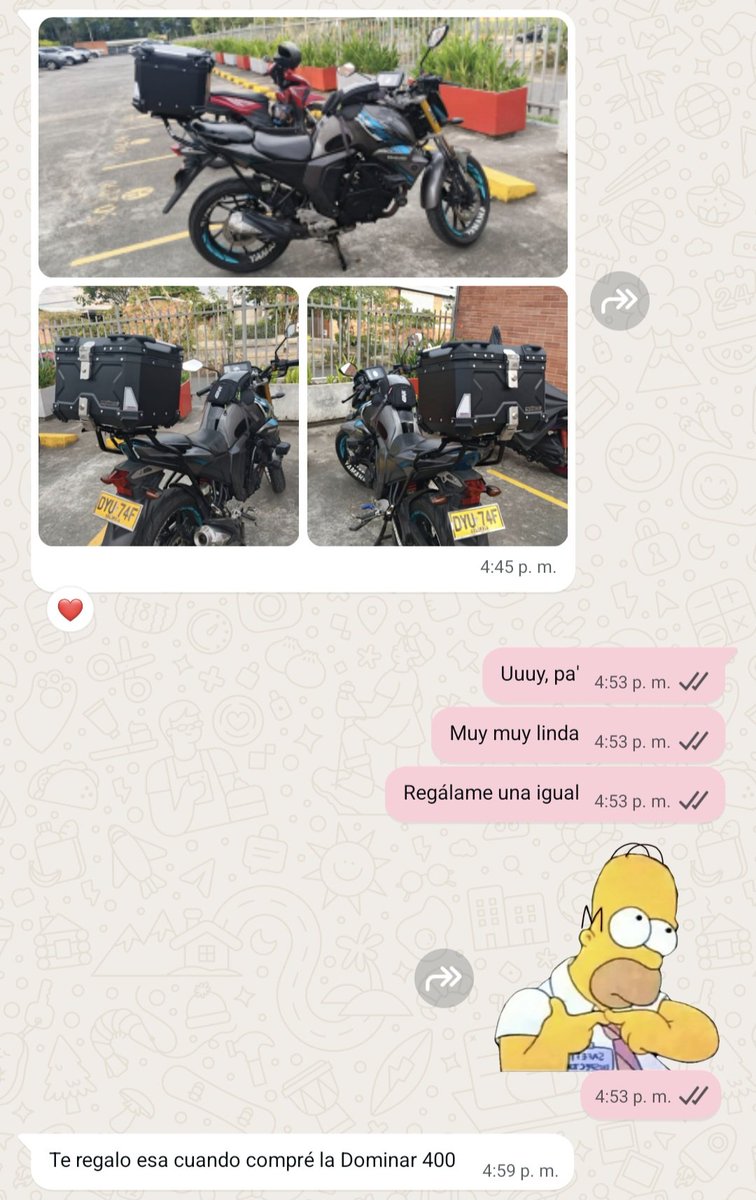 Estos son los tratos que me gustan.