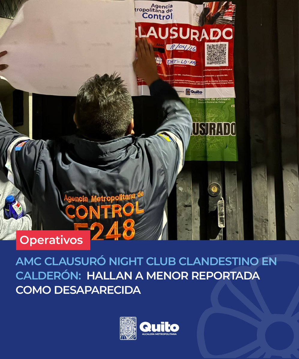 Agencia Metropolitana de Control tweet media