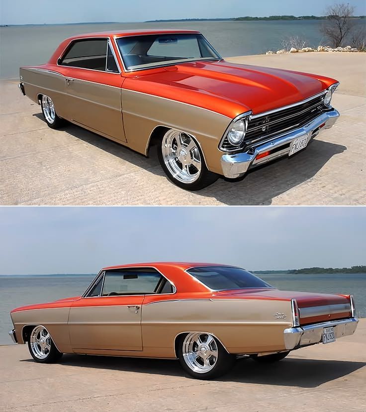 HappyMotorhead's tweet image. HOT or NOT? 

Custom 1967 Chevy II Nova SS restomod — pro-touring chassis, LS swap potential, modern suspension, big brakes, bespoke paint &amp;amp; interior. Classic silhouette with 400+ hp modern performance: bold revival or sacrilege?

 #Restomod #Chevy