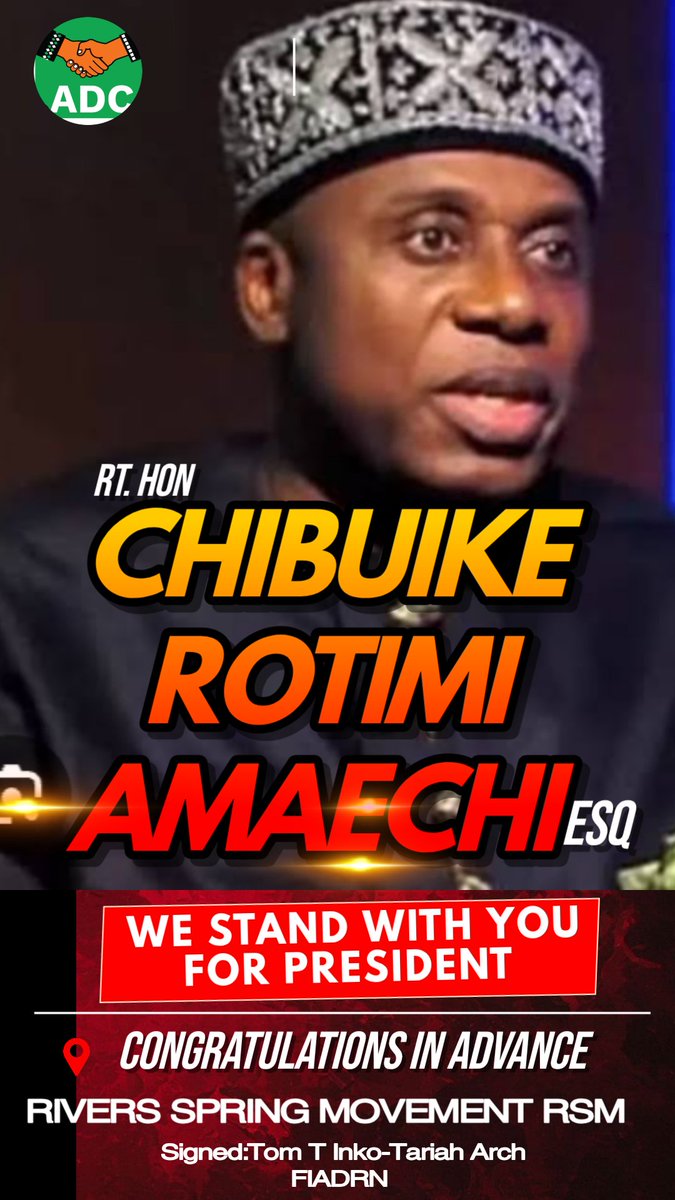 tomimiringi's tweet photo. @underworld_09 GOVERNOR ASPIRANT TOM T INKO-TARIAH ADC RIVERS STATE https://t.co/6x8Imqg57X
