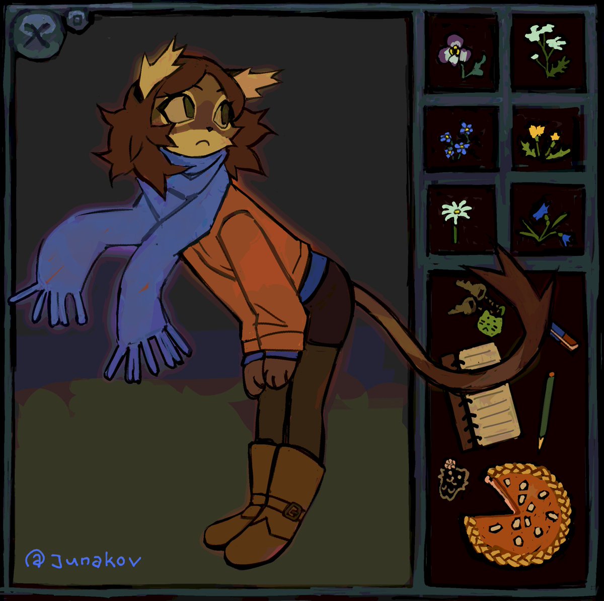 junakov1's tweet image. spring 👍 #art #furry