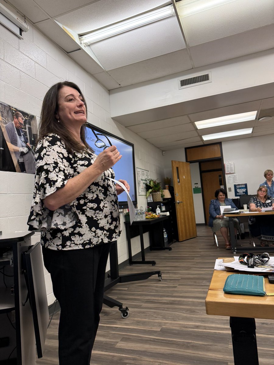 KarenBoyles1's tweet image. Yancey County Schools and Mitchell County Schools held their Spring Joint CTE Advisory Committee Meeting this afternoon, where Cynthia Deyton &amp;amp; Erik Buchanan shared exciting plans for 2026-2027. #FutureFocused #CTEforNC