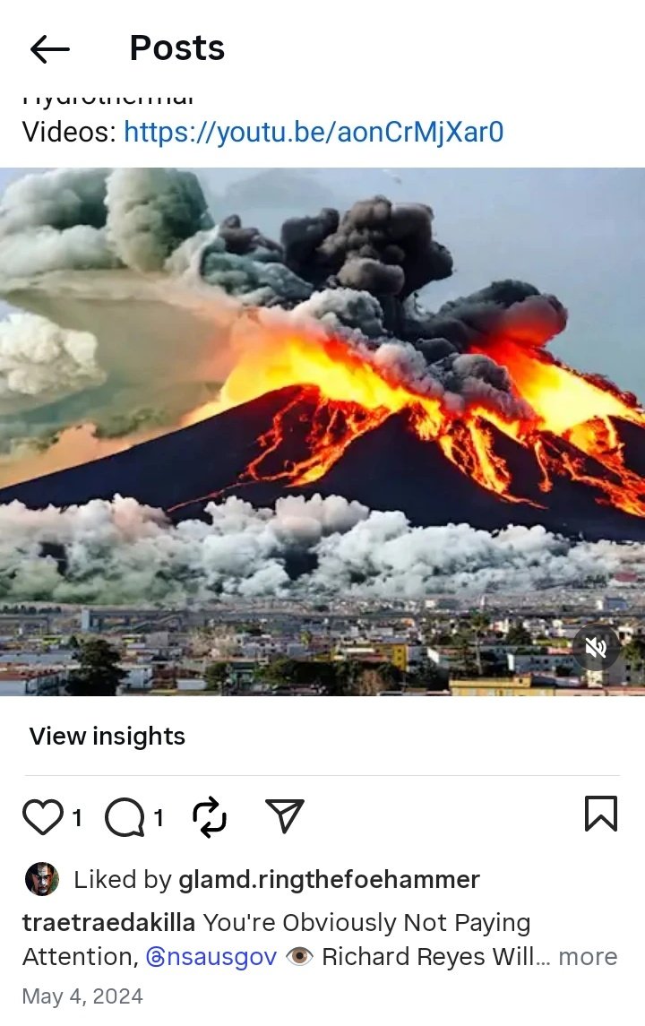 traetraedaK1LLa's tweet photo. @Zak_Bagans @LindaBlairWF @X @KremlinRussia_E @FBI @realDonaldTrump @SecretService @KingsCountyHosp If Yellowstone Erupts Sooner Than Expected; It's Because Of Me &amp; My Alien Invasion! Just Remember I Warned You, @CIA About Attacking Me With Psychics, RichardReyes, Sydney Norris, &amp; @SecretService U Should Contact The @NewYorkFBI Who Came 2 My Home 4/27/22
https://t.co/QzvLGg77R2 https://t.co/BolmyycFHk