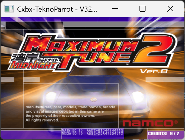🎮 Cxbx-Reloaded Chihiro fork — April 2026 update Wangan Midnight