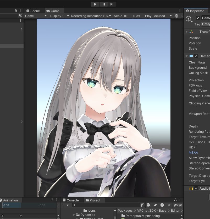 db_tyoutyo's tweet photo. #VRChat
若干顎縮めたのでBoothのサムネ撮り直し中 https://t.co/UwH7LyucYi