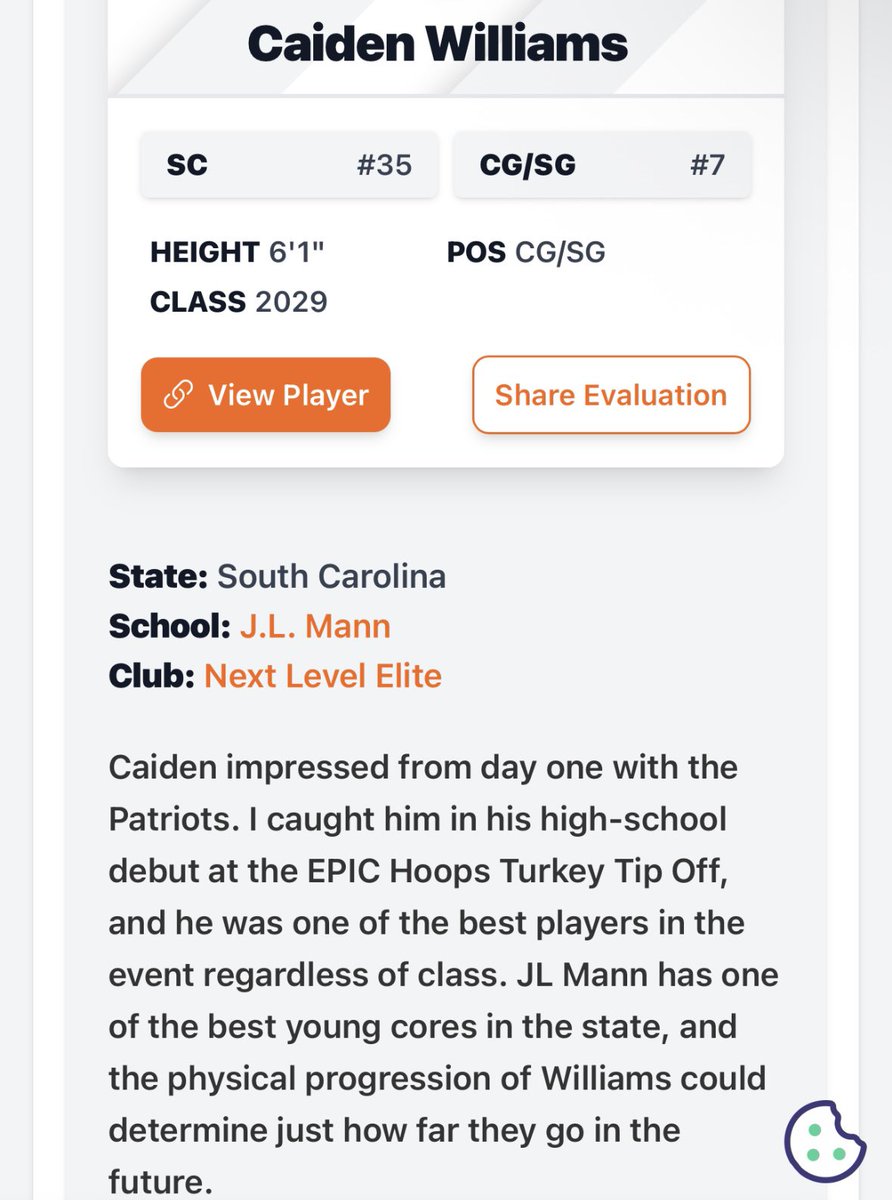 Caiden Williams tweet media