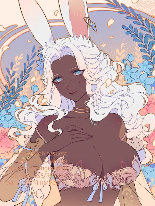 Colored sketch request done for Crankus Thank you so much for the kind support~!