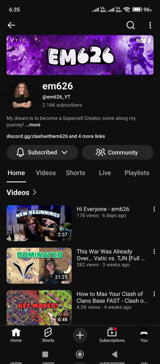 AGENT472002's tweet photo. @clashwithem626 Done
YT Name is - AGENT 47
Twitch Username is - vivekji2
Discord name is - vivek_ji https://t.co/n6MByh3TBx