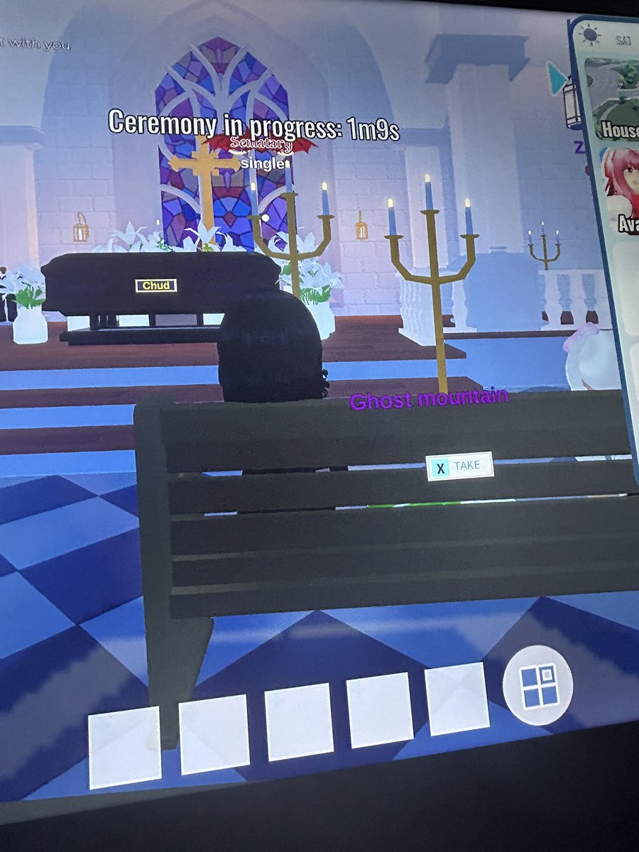 ghostehill's tweet photo. rip chud #ripchud noooooo he died.. #robloxtwt https://t.co/DznAph2vLT