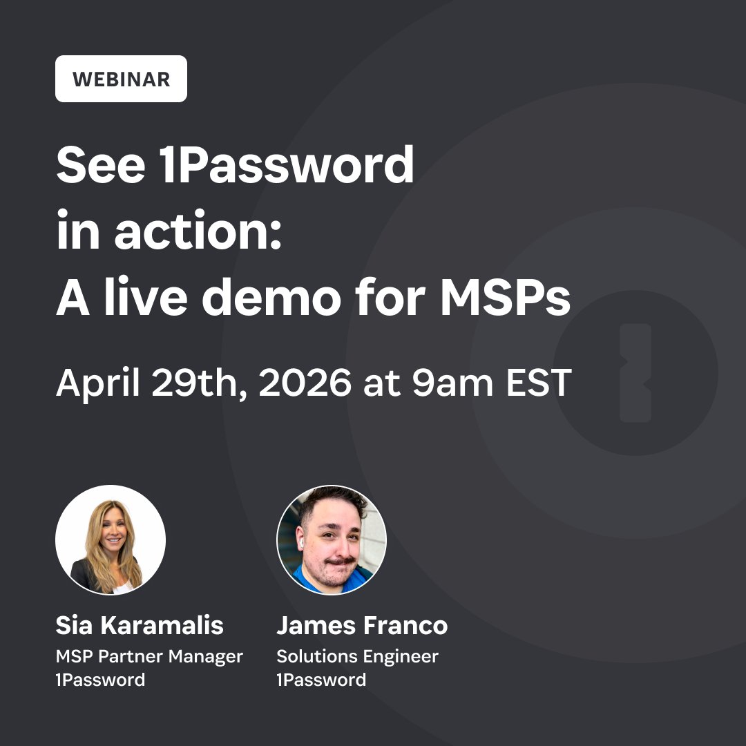 1Password tweet media