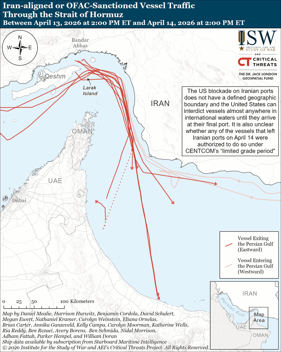 Institute for the Study of War tweet media