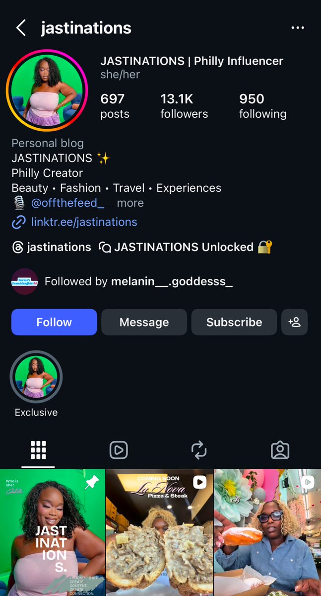 This is her ig if yall want to tell Lionsgate . She said in the video that she was wearing meta glasses so you know she still has a bunch of footage